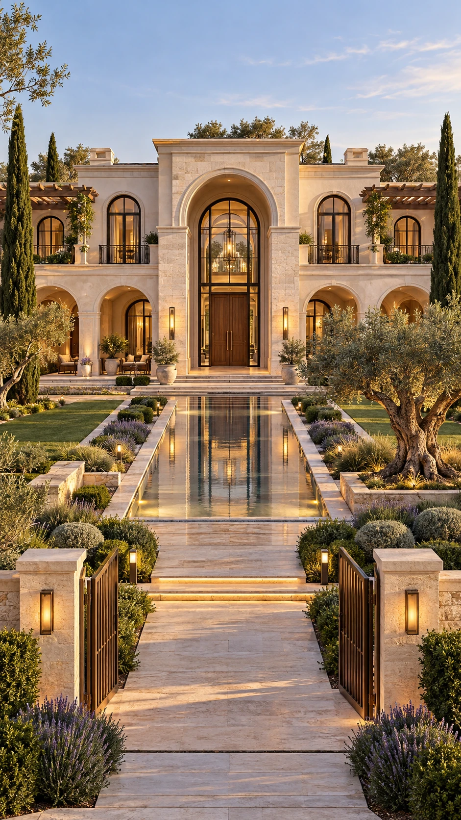 Modern Mediterranean Resort-Style Residence