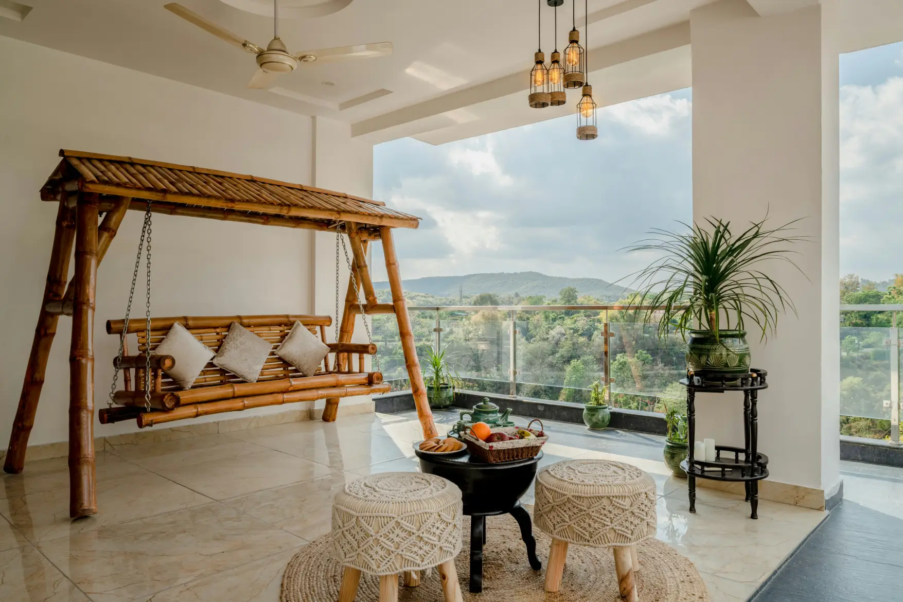 Premium Balcony Lounge & Outdoor Retreat
